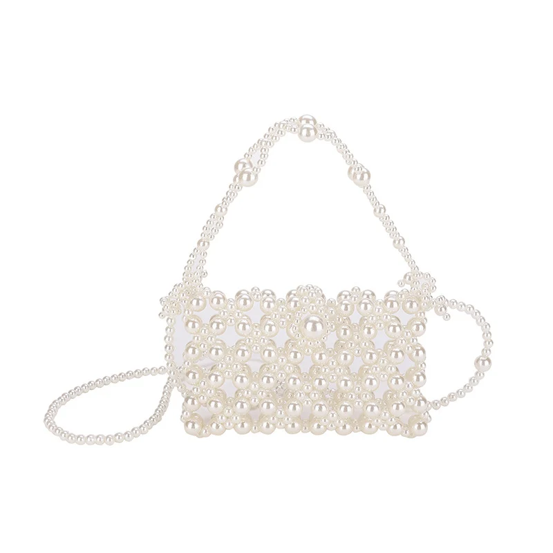 Perlenbesetzte Clutch