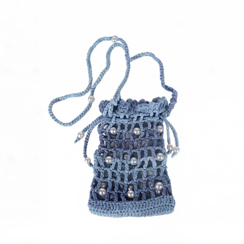 Dekorative Häkel Mini-Rucksack