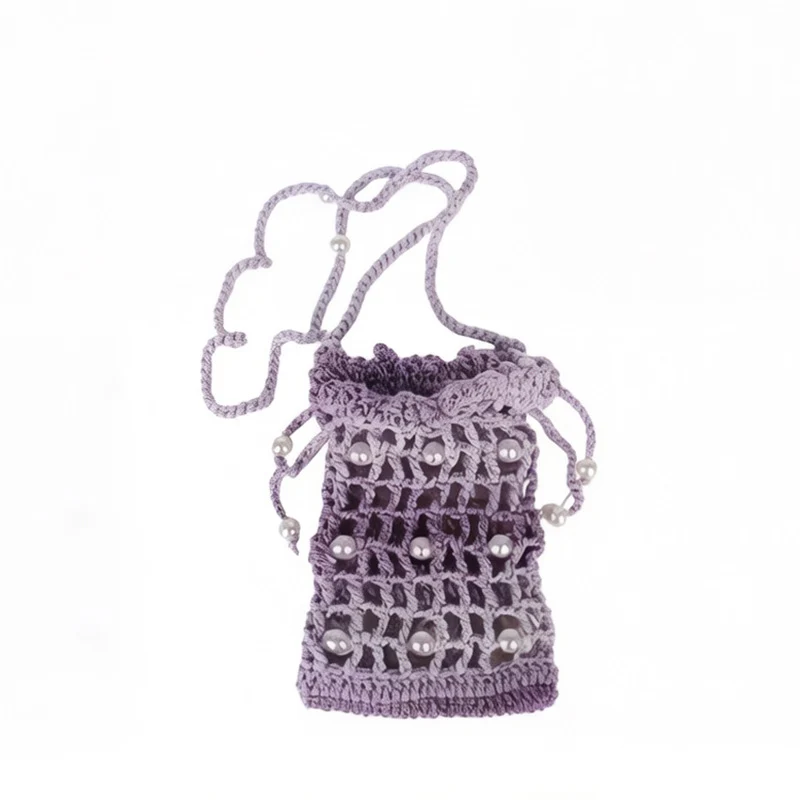 Dekorative Häkel Mini-Rucksack