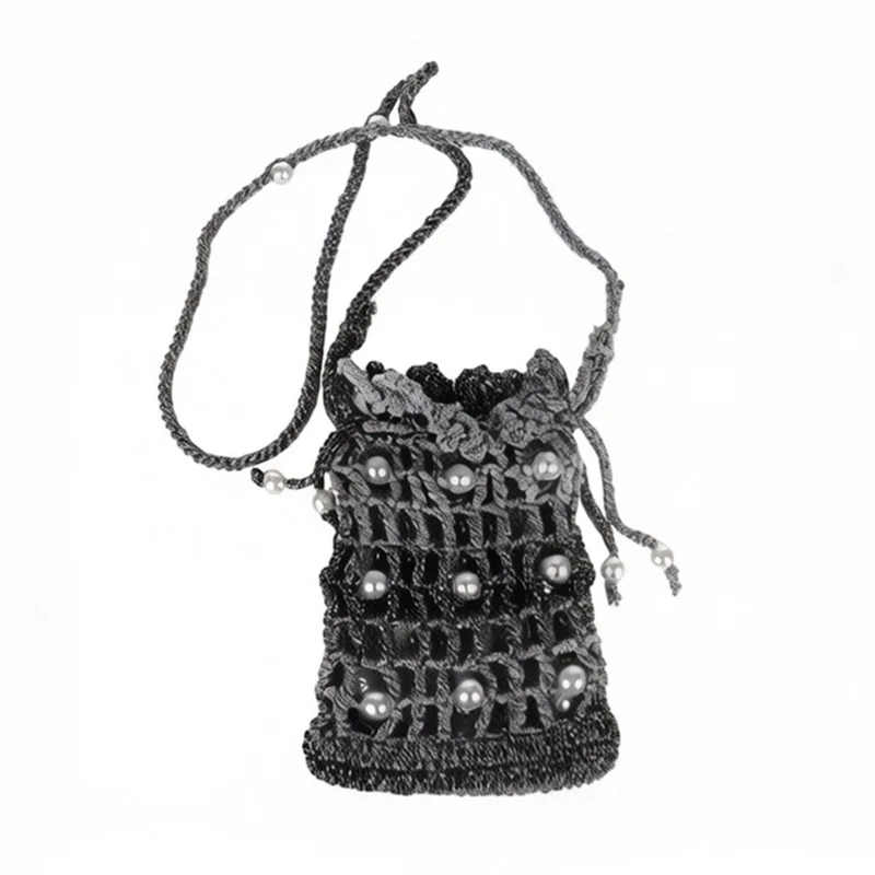 Dekorative Häkel Mini-Rucksack