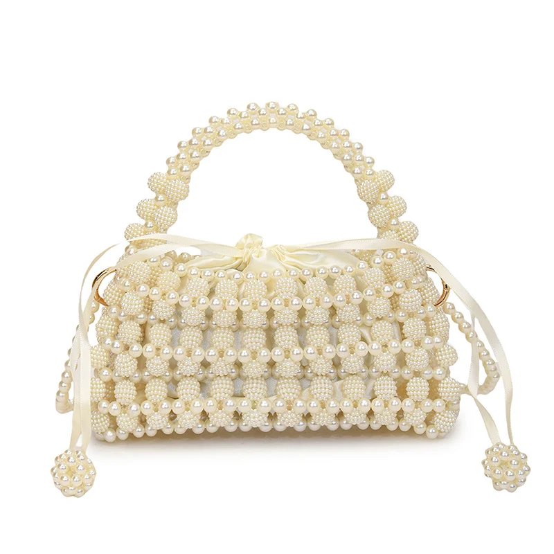 Dekorative Perlenhandtasche