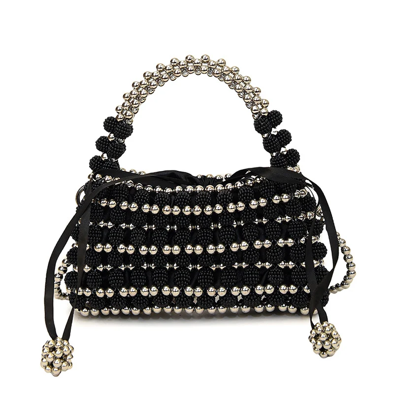 Dekorative Perlenhandtasche