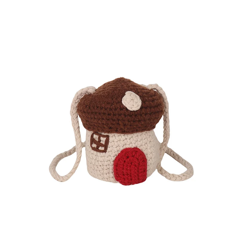 Häkelhaus-Themen Mini-Rucksack