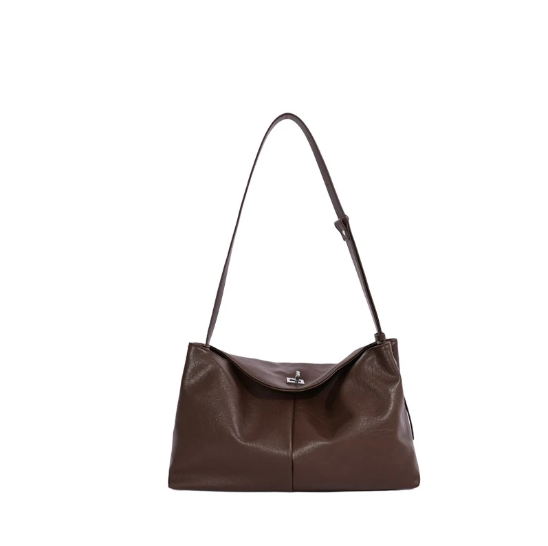 Minimalistische Leder Schultertasche