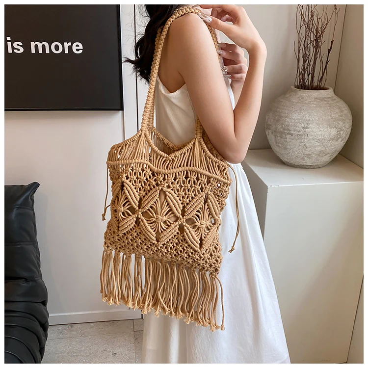 Macrame Tragetasche