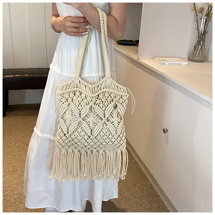 Macrame Tragetasche
