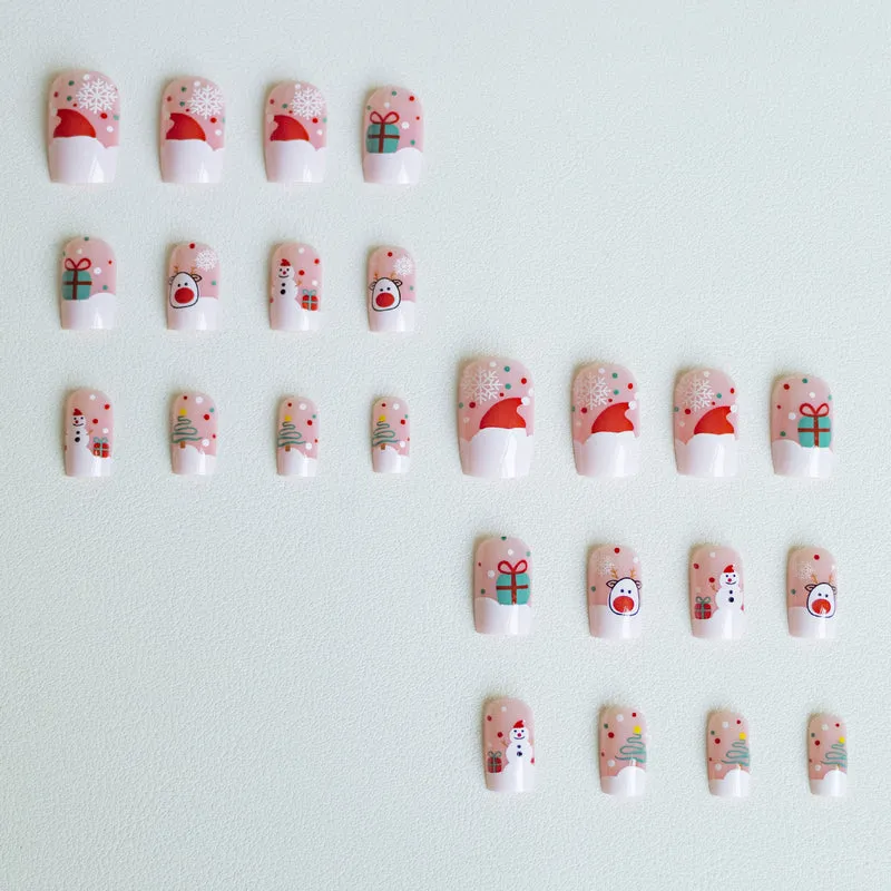 Festliches Feiertags-Nagelkunst-Set