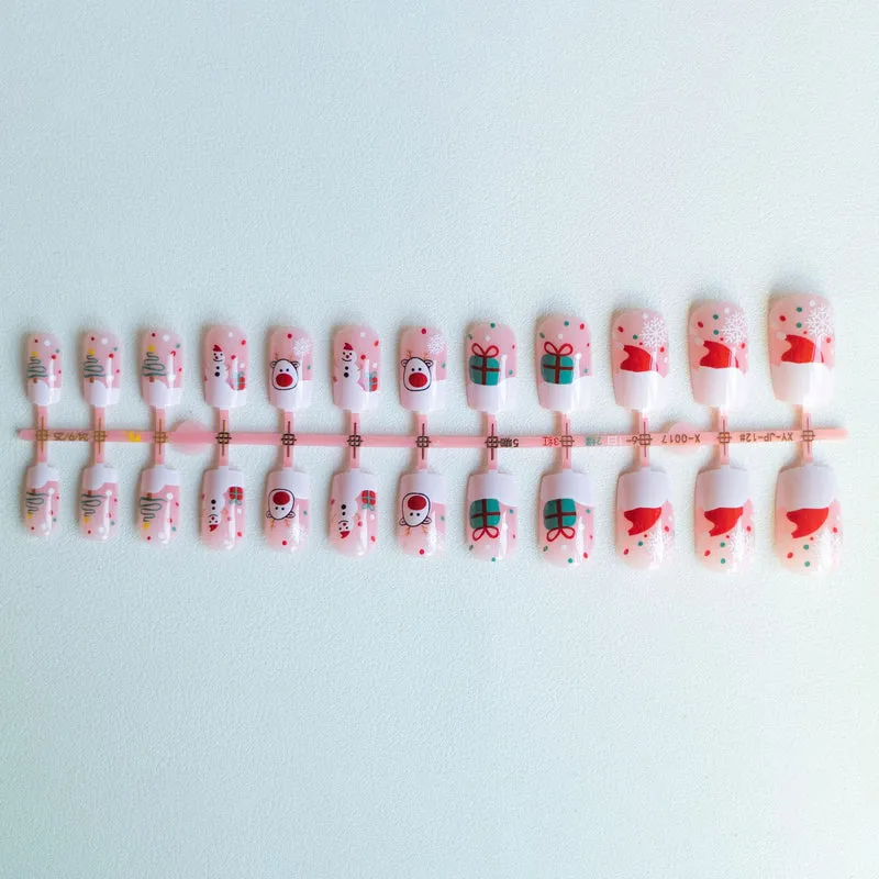 Festliches Feiertags-Nagelkunst-Set