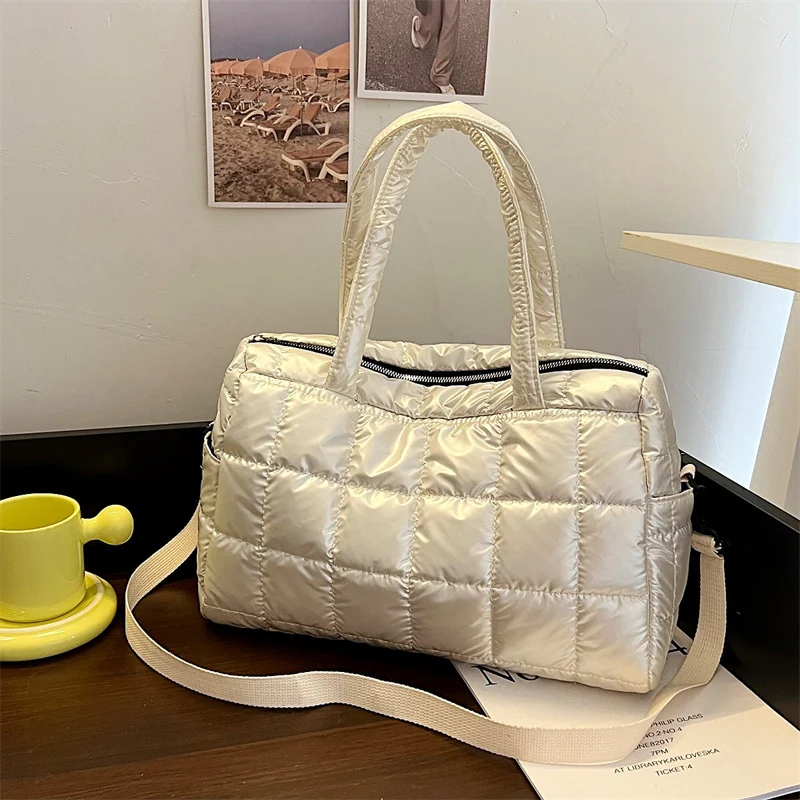 Puffer-Stil Multifunktionale Reise-Handtasche