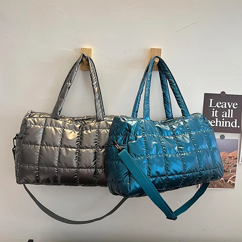 Puffer-Stil Multifunktionale Reise-Handtasche