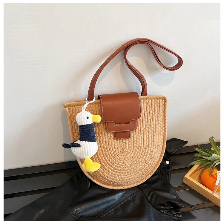 Kreative von Garn inspirierte Handtasche