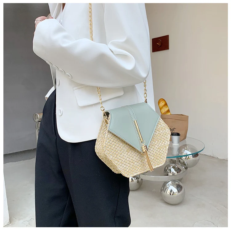 Geometrische Handtasche