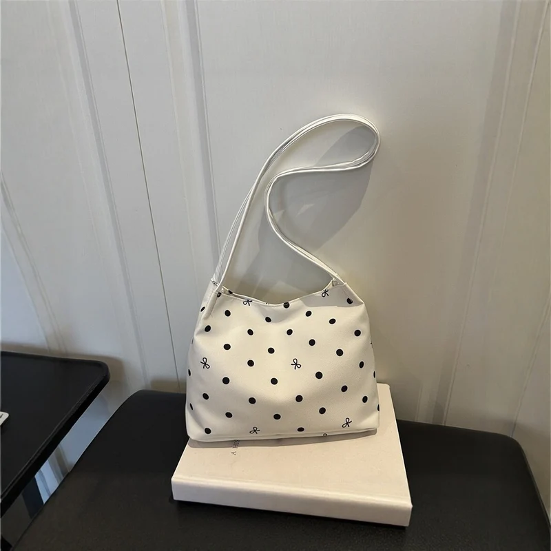 Punkte Muster Handtasche