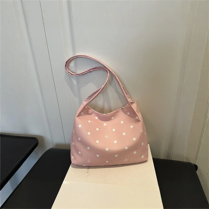 Punkte Muster Handtasche