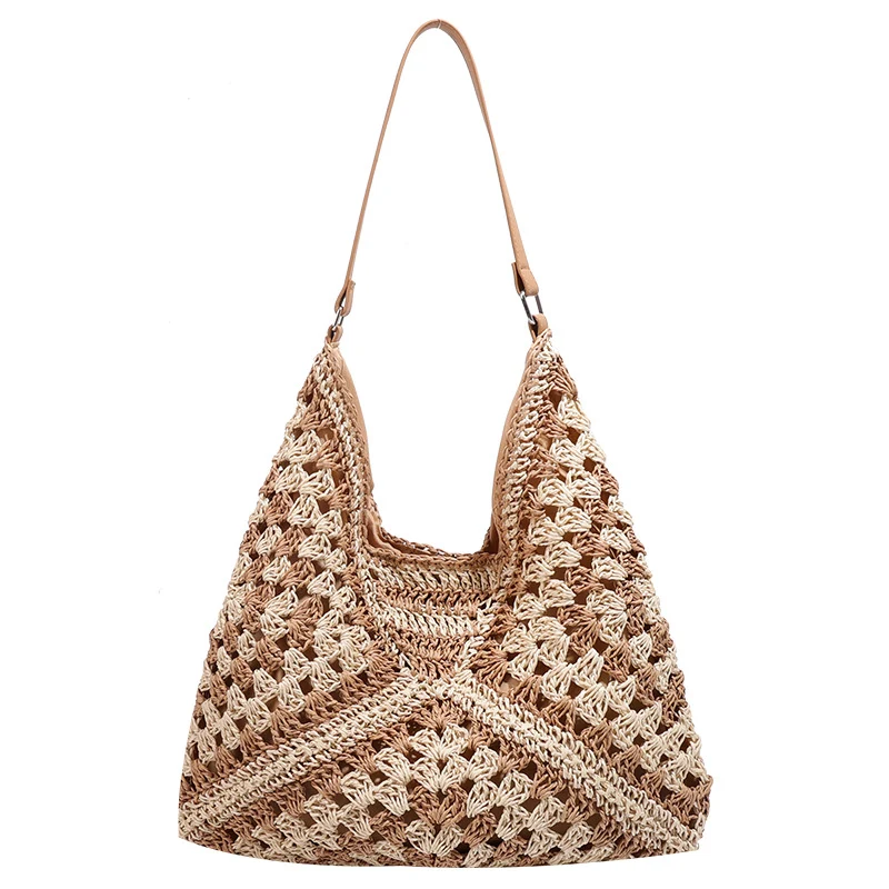 Handgefertigte Boho Häkel-Tasche