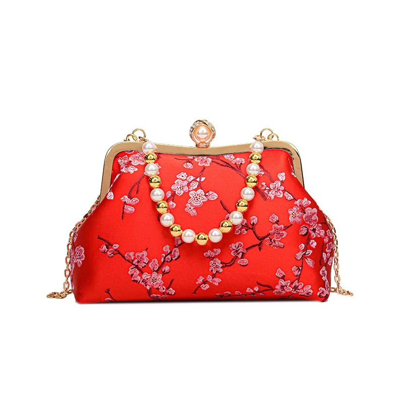Florale Druck Abend Clutch