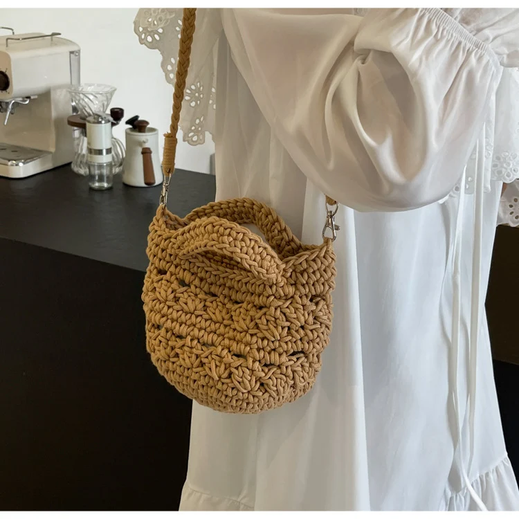 Handgefertigte Häkel-Tasche