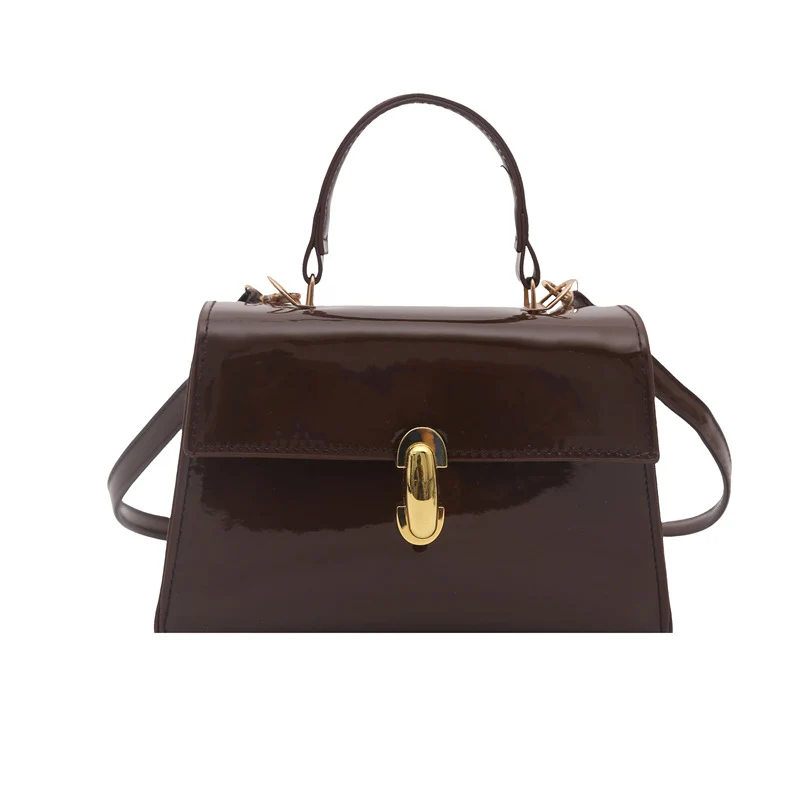 Luxuriöse Lackleder-Tasche
