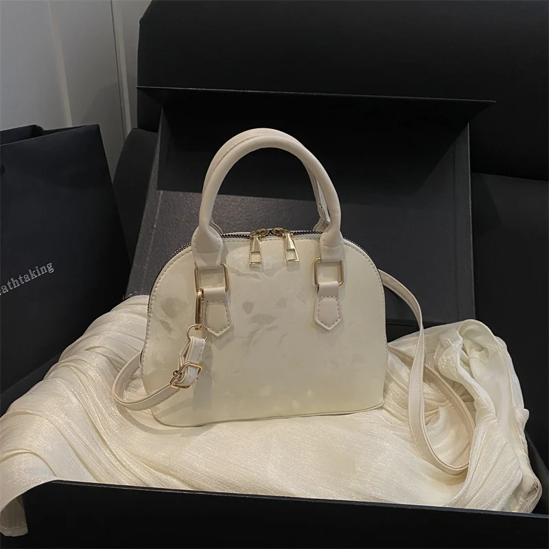 Luxuriöse Strukturierte Vintage-Handtasche