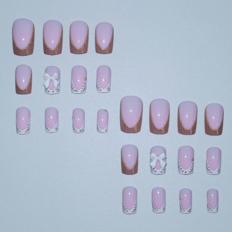 Elegantes Französisch Tipp Nagelkunstset