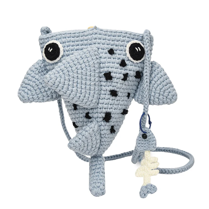 Niedlicher walthemenhäkeltasche mini rucksack