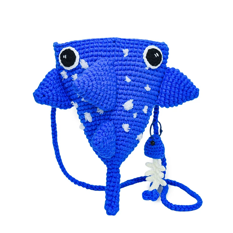 Niedlicher walthemenhäkeltasche mini rucksack