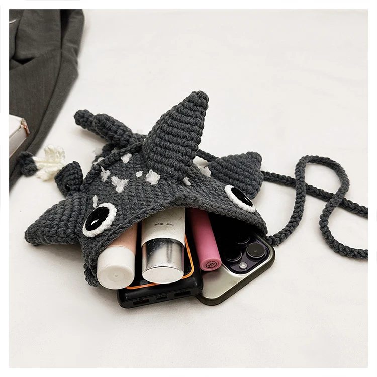 Niedlicher walthemenhäkeltasche mini rucksack