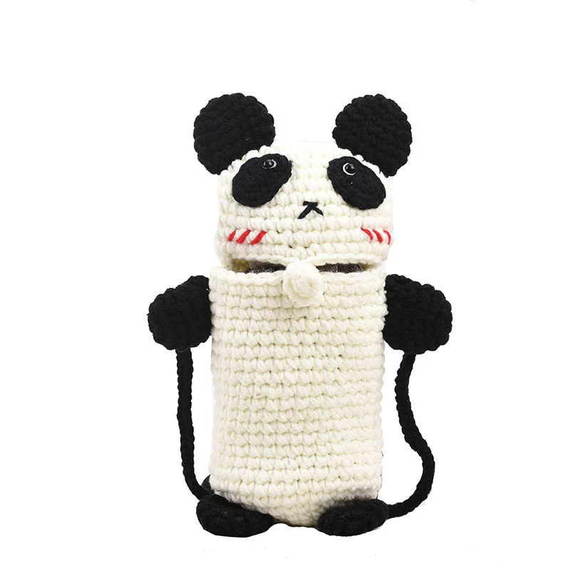 Süßer Panda-Charakter Mini-Rucksack