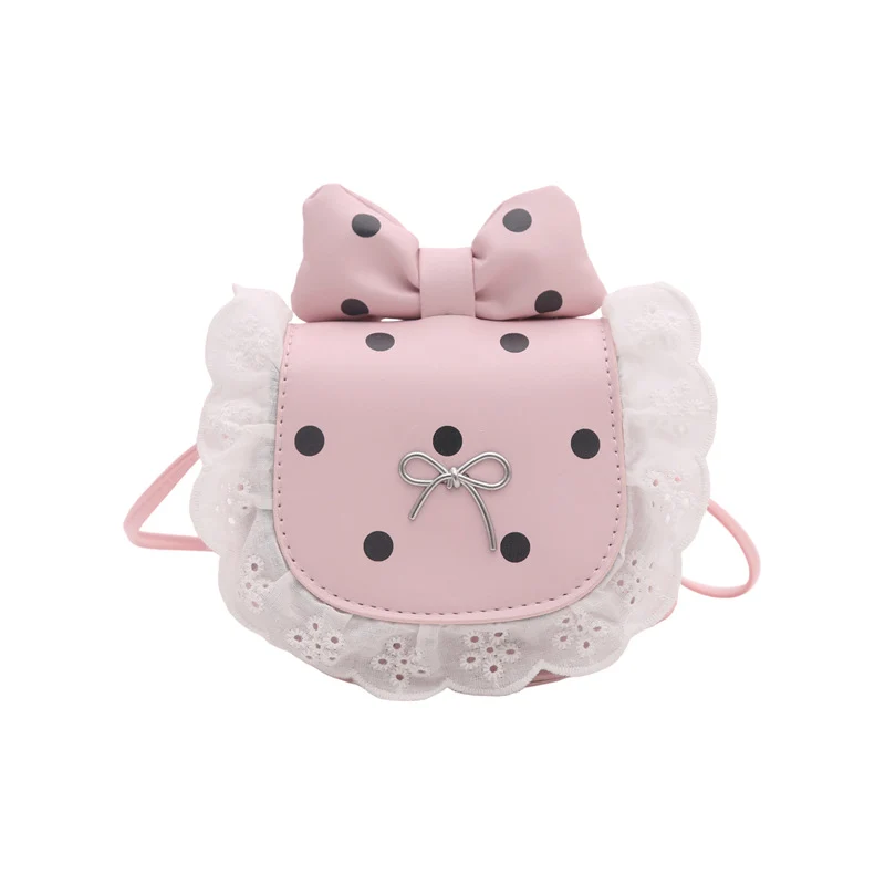 Verspielte Mini-Crossbody-Tasche mit Schleifenverzierung