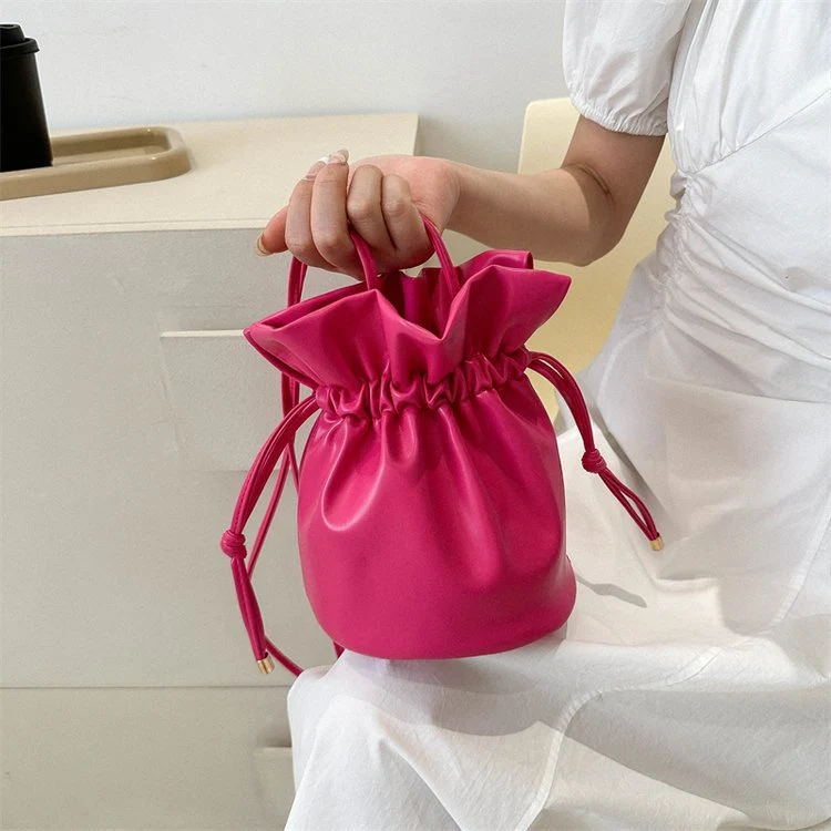Modischer Zugband Eimer Tasche