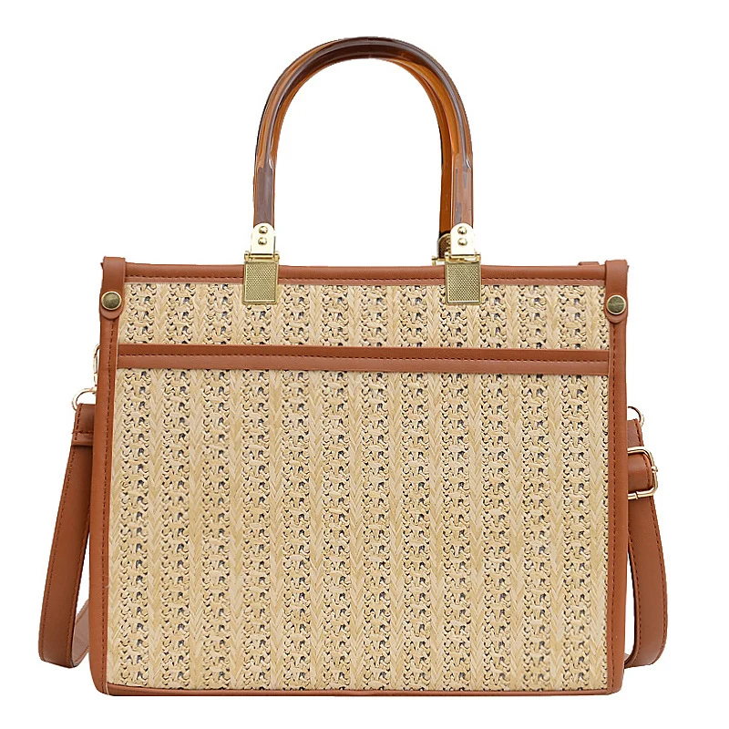Elegante Gewebte Handtasche