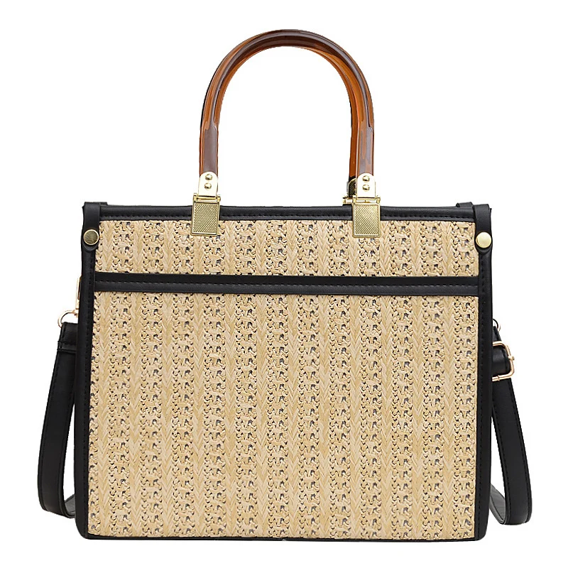 Elegante Gewebte Handtasche