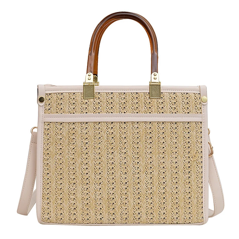 Elegante Gewebte Handtasche
