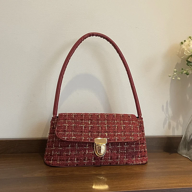 Elegante Texturierte Handtasche