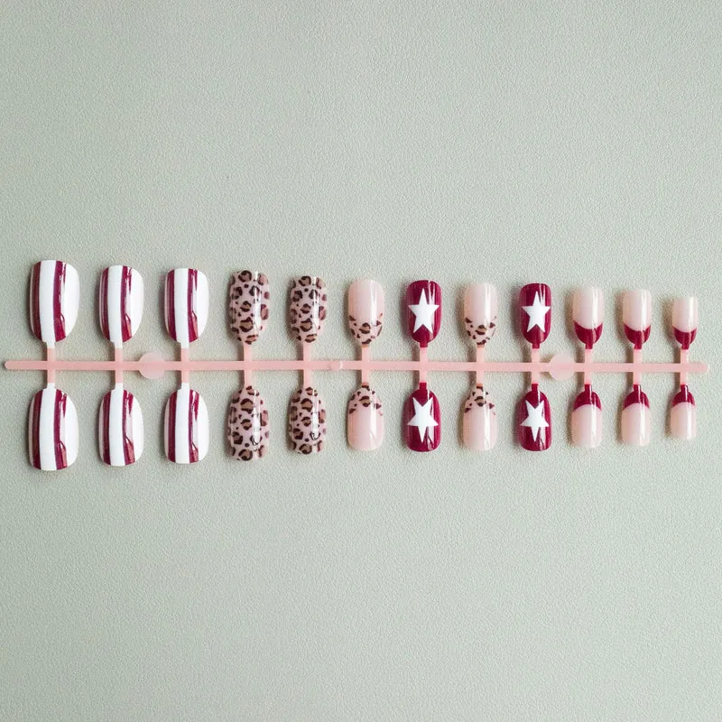 Dekoratives Künstlerisches Nagelkunst-Set