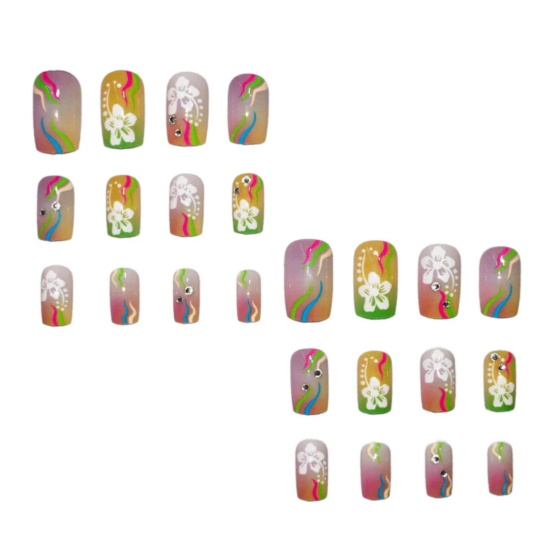 Dekoratives Acrylnagelkunstset