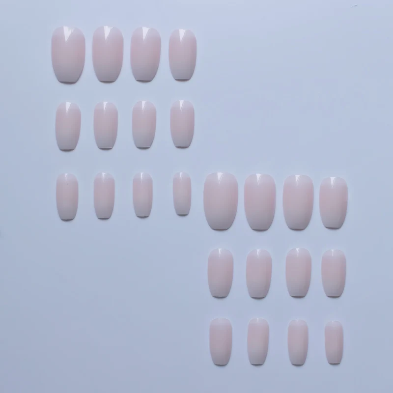 Elegantes Französisches Tipp-Acryl-Nagelkunst-Set
