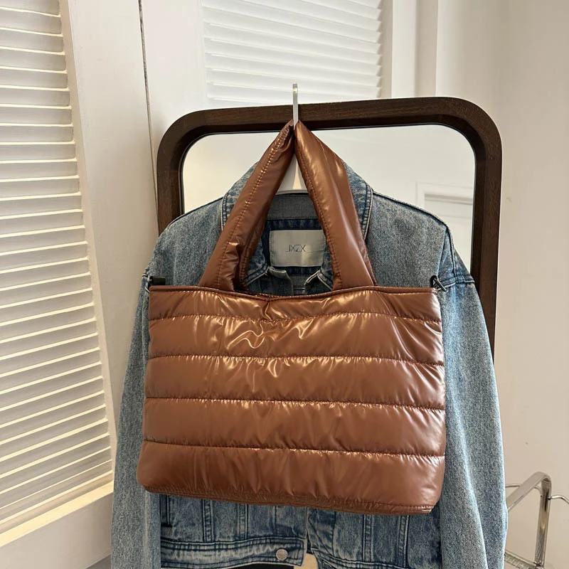 Gepolsterte Puffer-Handtasche