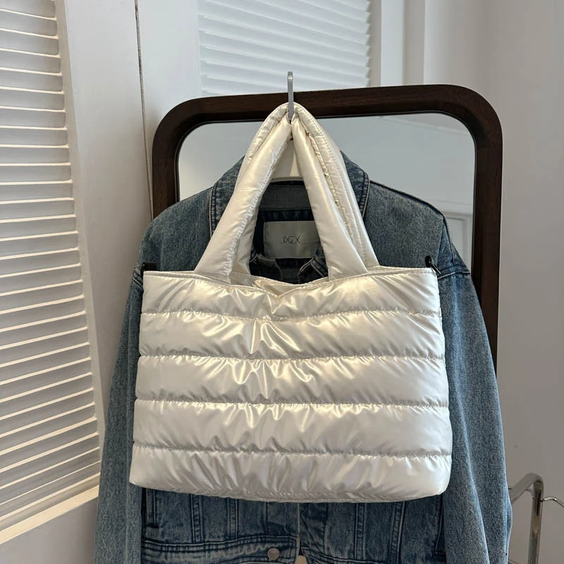 Gepolsterte Puffer-Handtasche