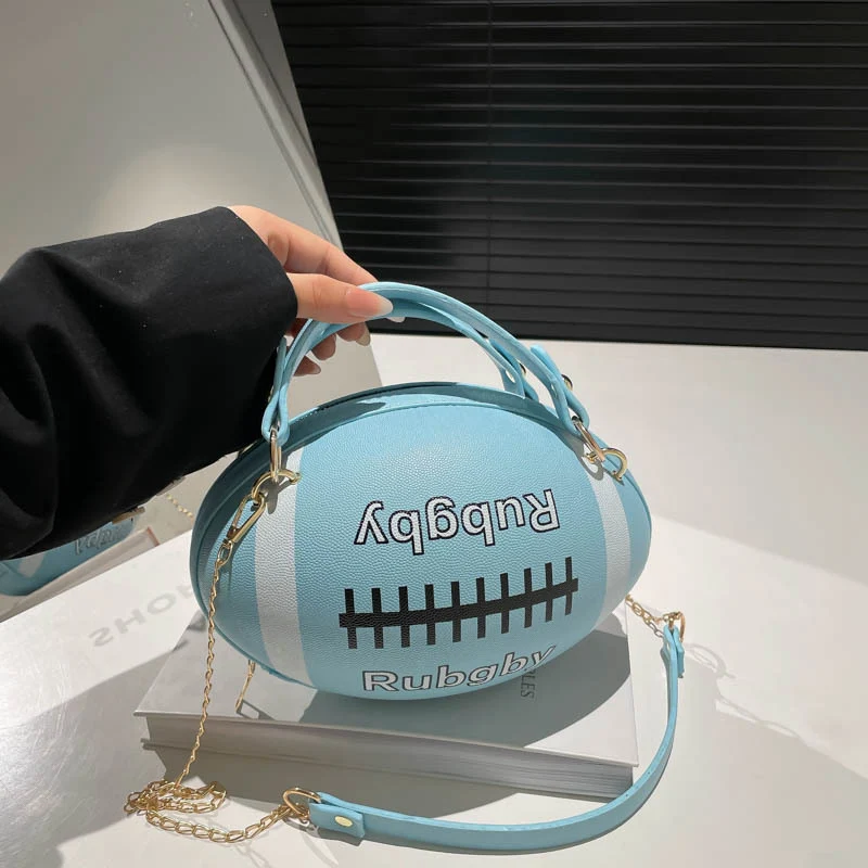 Neuheits Rugbyball Umhängetasche