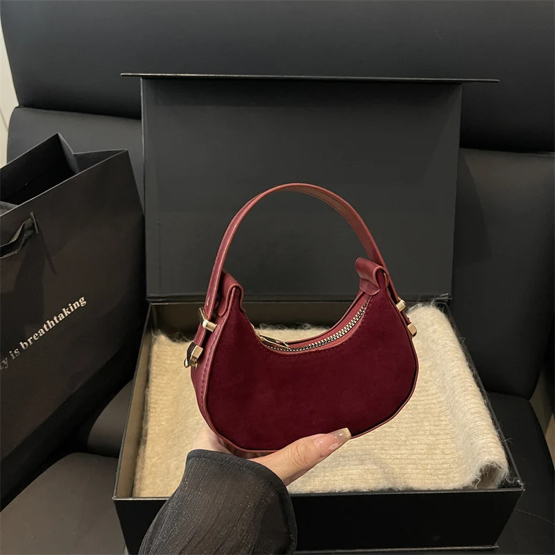 Elegante strukturierte Mini-Handtasche