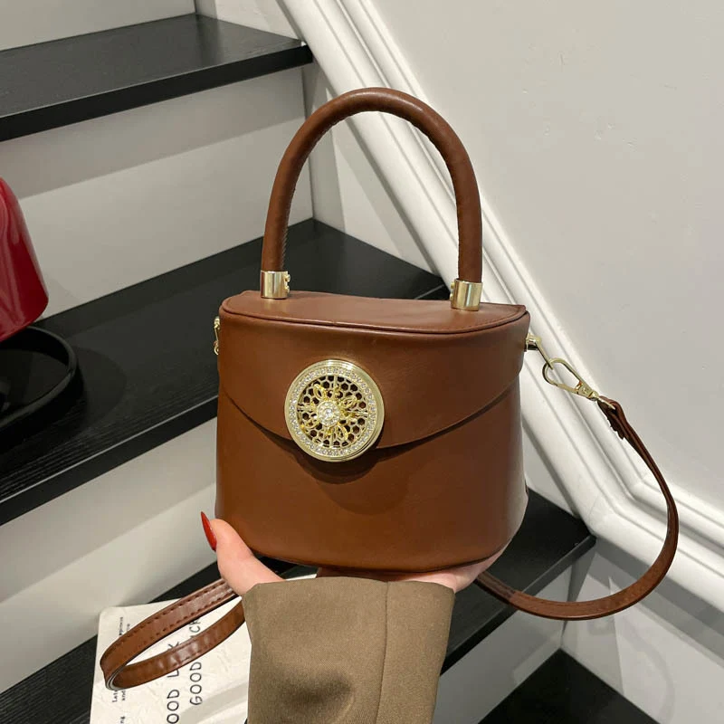 Elegante Strukturierte Handtasche