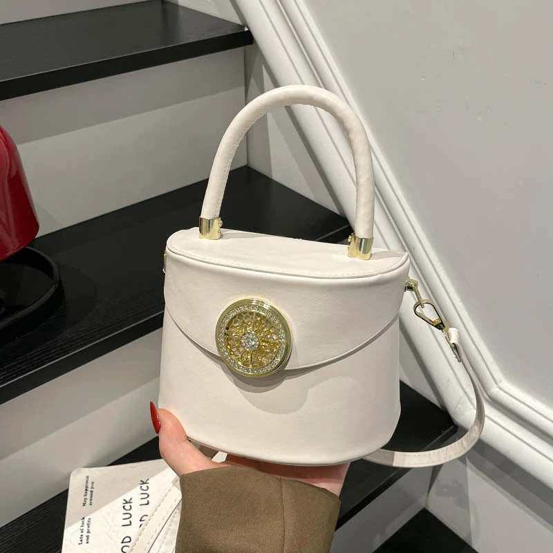 Elegante Strukturierte Handtasche