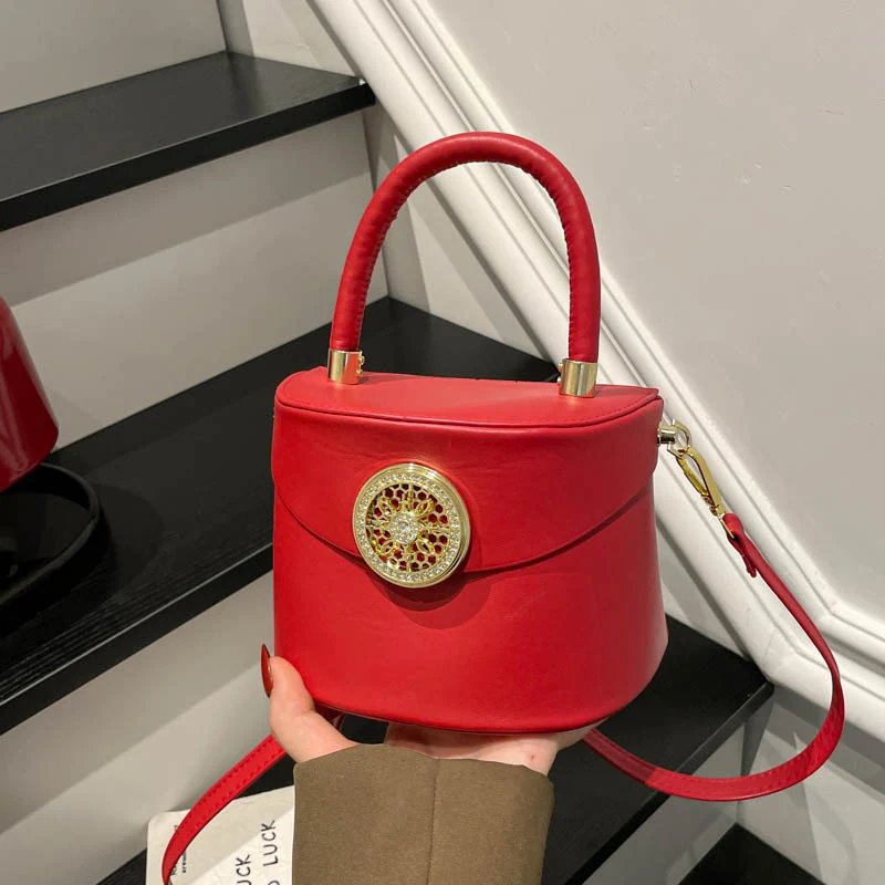 Elegante Strukturierte Handtasche