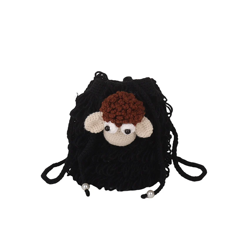 Niedlicher Tier-Themen Häkel-Rucksack