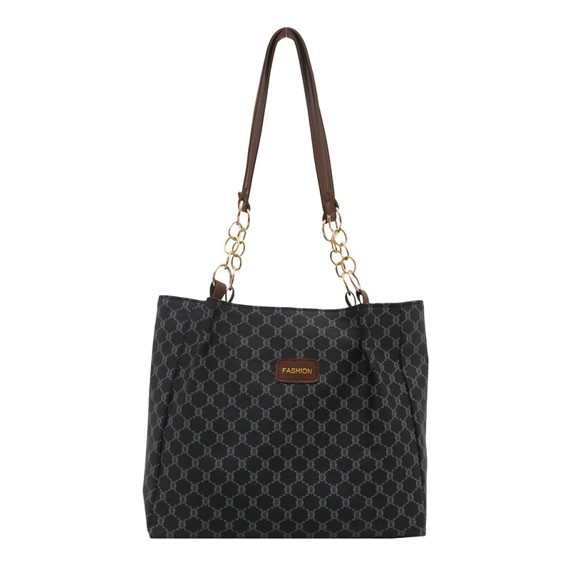Elegante gemusterte Schultertasche