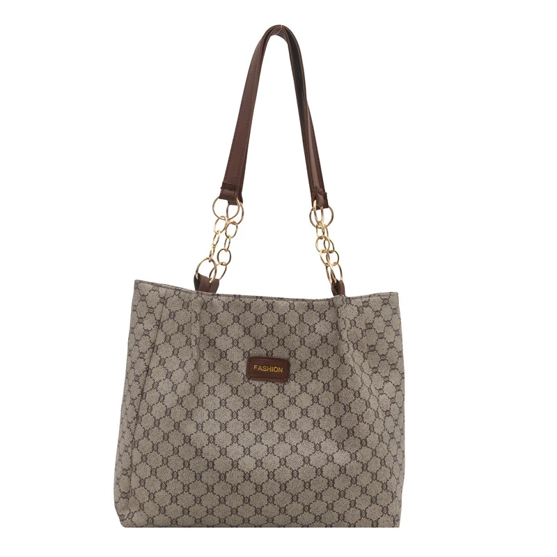 Elegante gemusterte Schultertasche