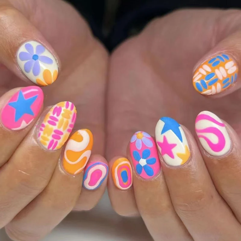 Kreatives Muster Nagelkunstset