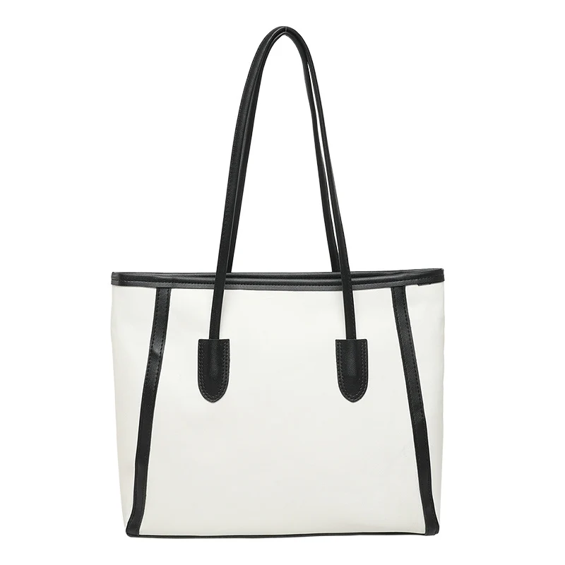 Klassische strukturelle Canvas-Tote-Tasche
