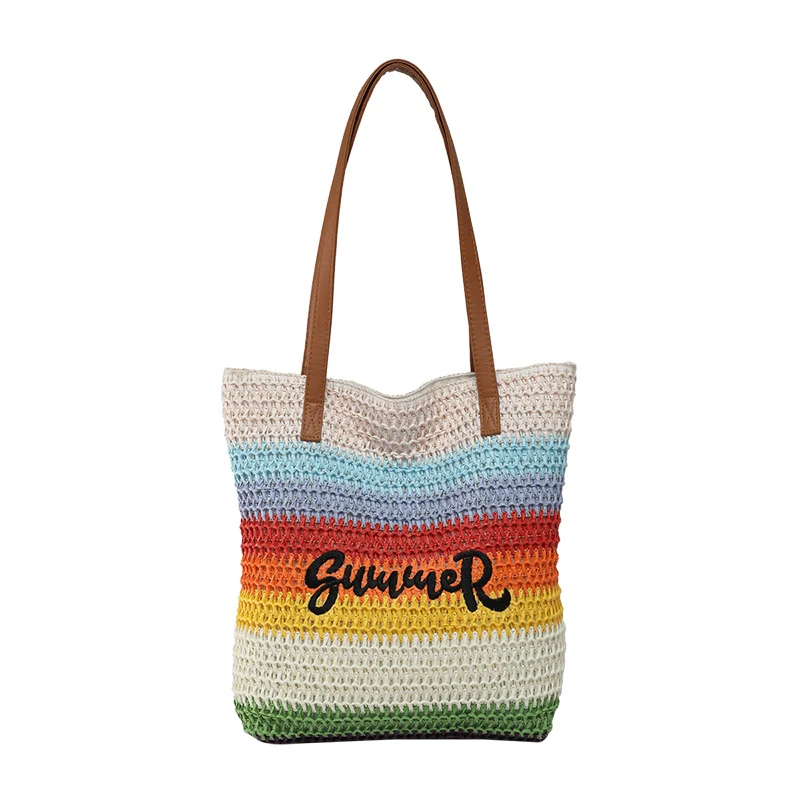 Gewebte Strandtasche